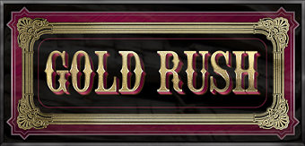 Gold Rush Image using LHF Old Tom Font