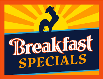 Breakfast Specials image using LHF Prentice Font