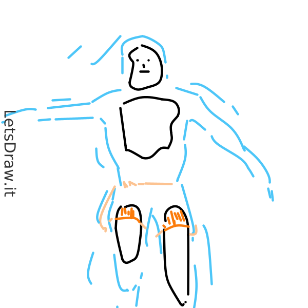 How to draw swimming / gcz1ki9f5.png / LetsDrawIt