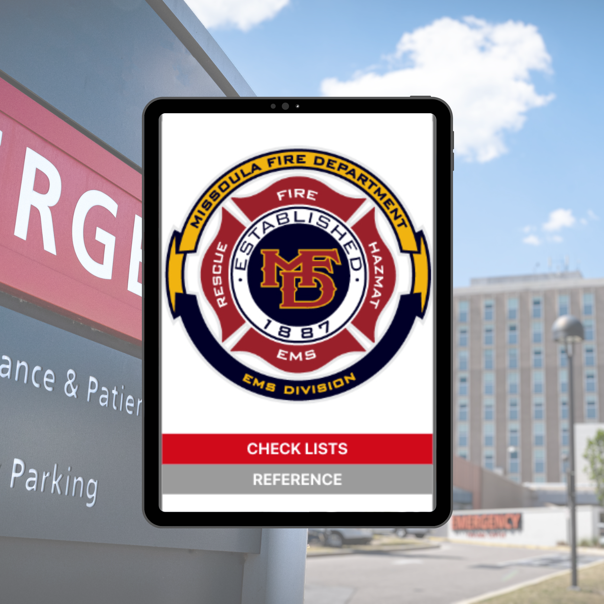 Missoula (Montana) Fire Department (MFD) mobile app