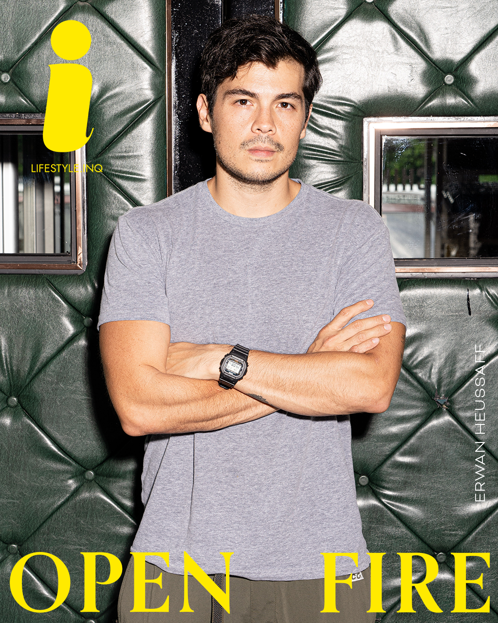 Open fire: Erwan Heussaff is carving a niche in the food industry 