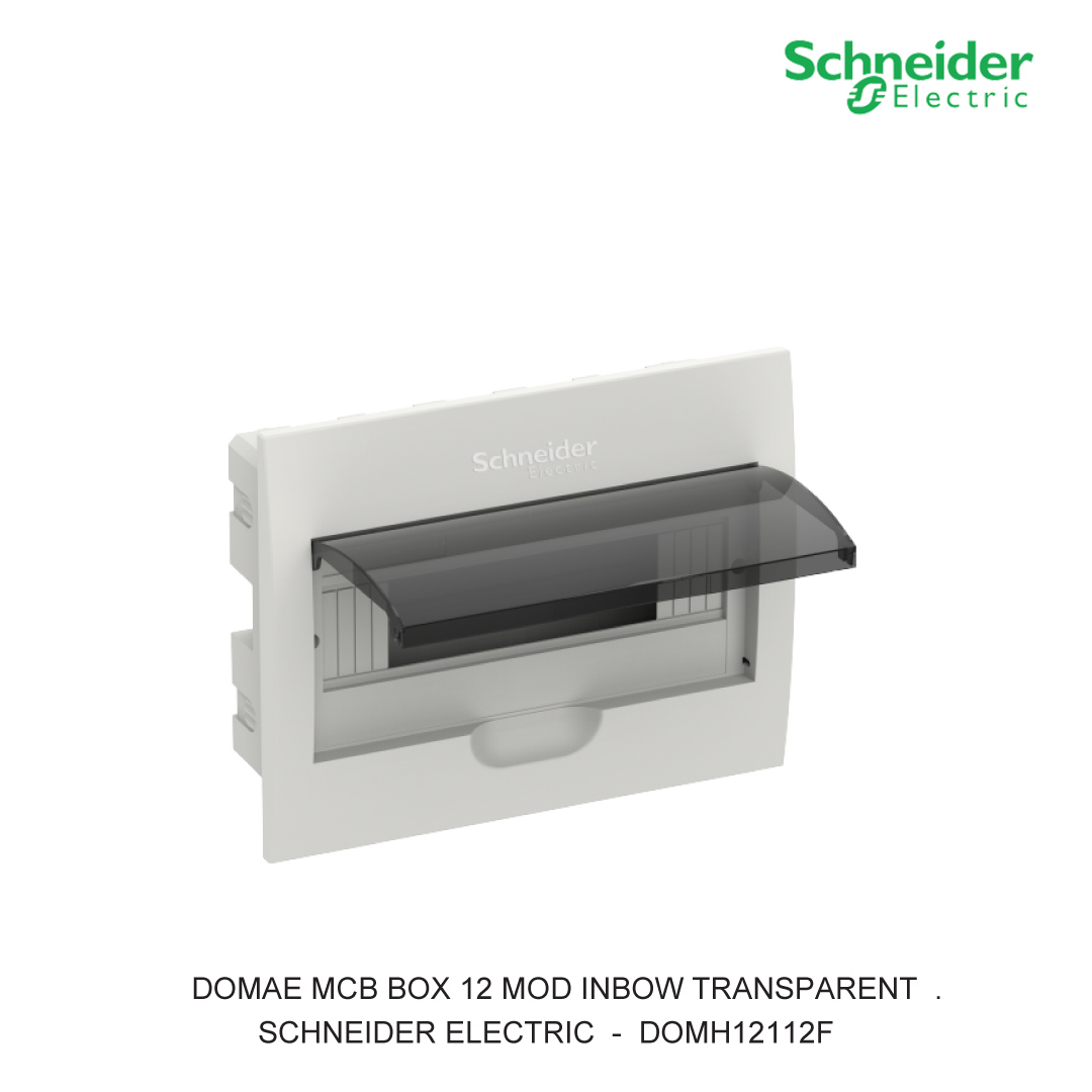 DOMAE MCB BOX 12MOD INBOW TRANSPARENT