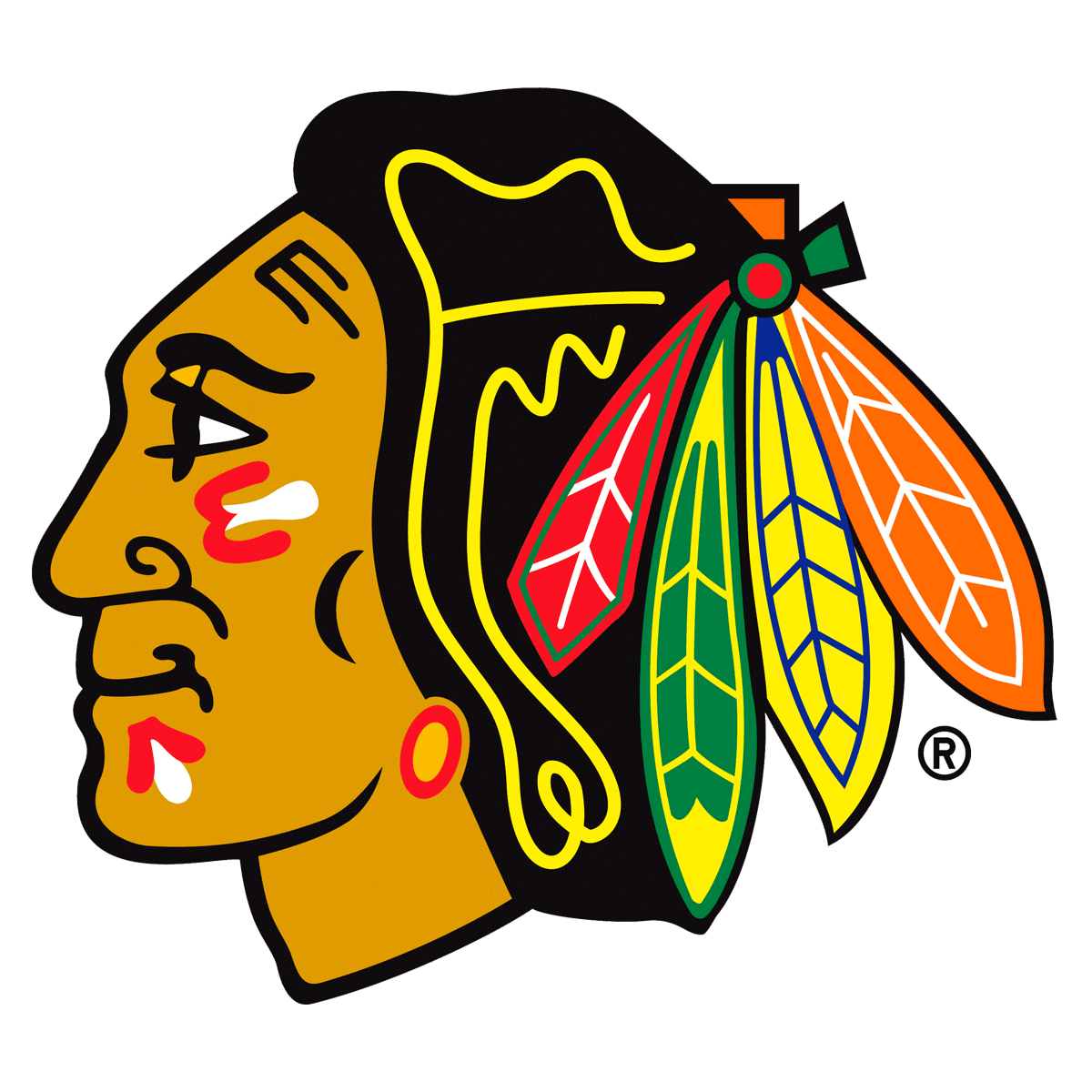 Chicago Blackhawks logo transparent PNG