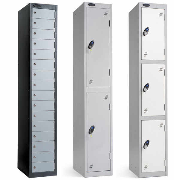 Ten  Tier Steel Lockers 2