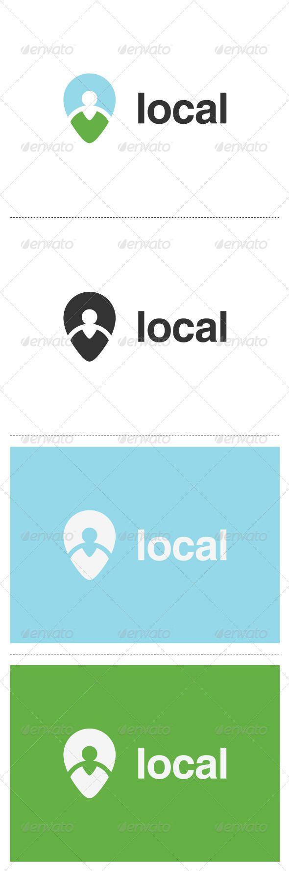 Local Logo - Local logo | Fonts-logos-icons | Logos, Logo templates, Logo design