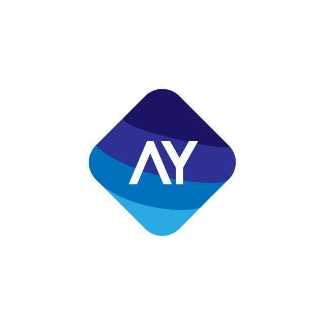 Ay Logo - Letter AY Logo Design Template for Free Download on Pngtree