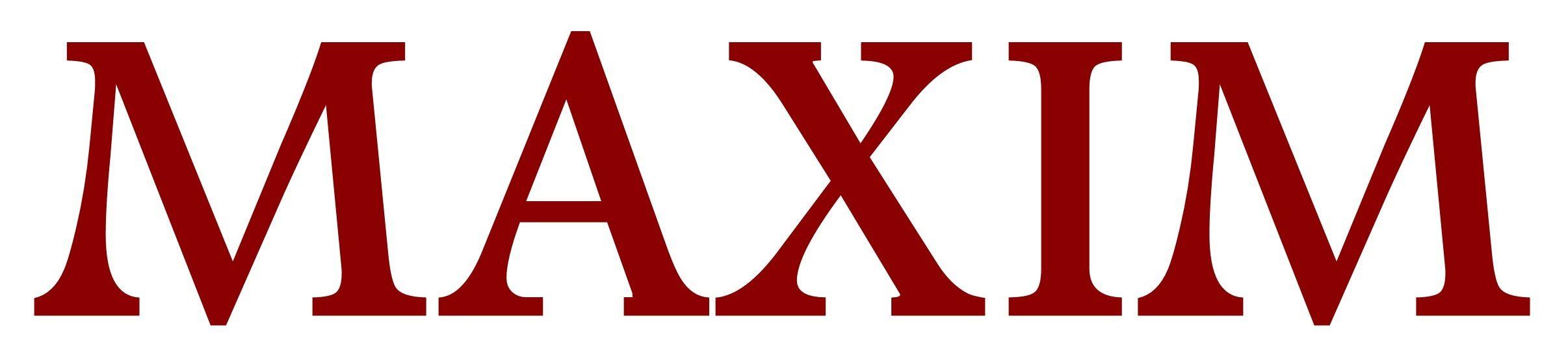 Maxim Logo - Maxim Logos