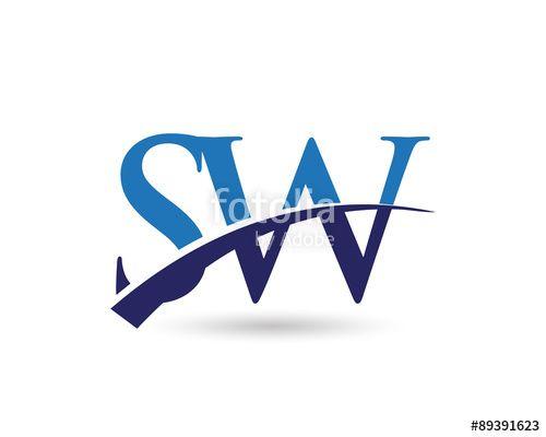 SW Logo - SW Logo Letter Swoosh