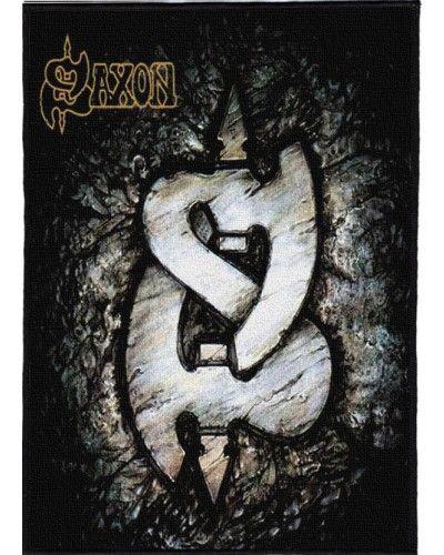 Saxon Logo - Saxon - Logo backpatch (21x30 cm) - www.madprinting.net Mad Printing ...