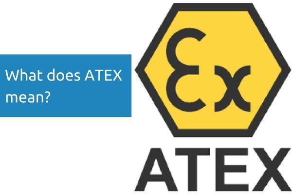 ATEX Logo - What does ATEX mean? Working in a hazardous environment