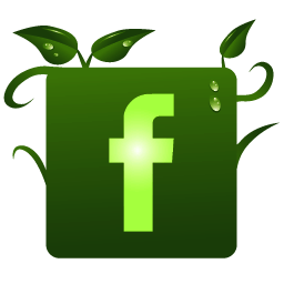 Green Facebook Logo - Green facebook Logos