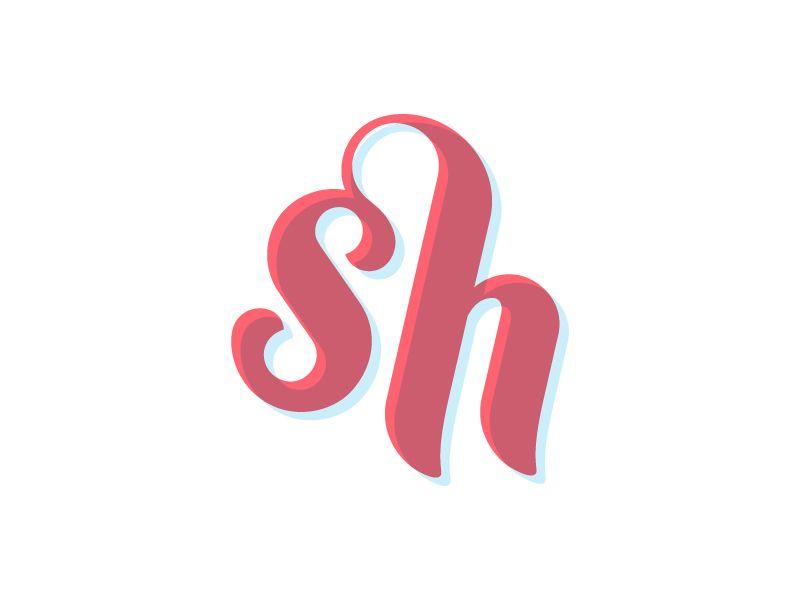 SH Logo - SH Logo by Stephen Hausrath | Dribbble | Dribbble