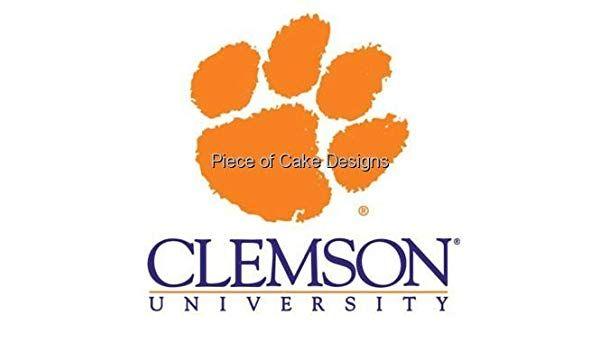 Clemson University Logo - 1/4 Sheet ~ Clemson University Logo ~ Edible Image Cake/Cupcake ...