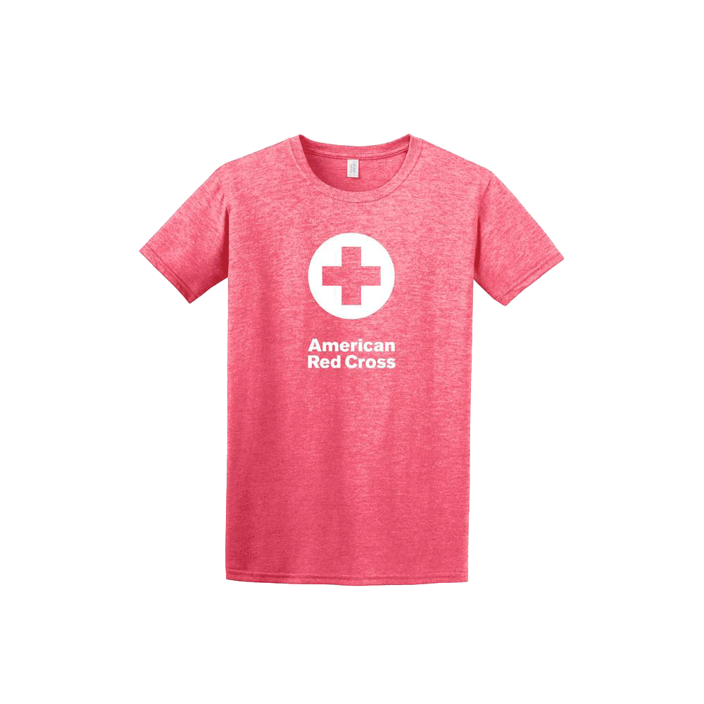 T and Red Cross Logo - Unisex 100% Cotton T-Shirt with ARC Logo | Red Cross Store