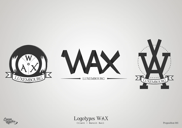 Wax Logo - Logo & Web - Wax Luxembourg on Behance