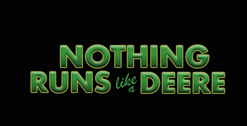 Nothing Runs Like a Deere Logo - The Legacy of John Deere's Tagline: Nothing Runs Like a Deere