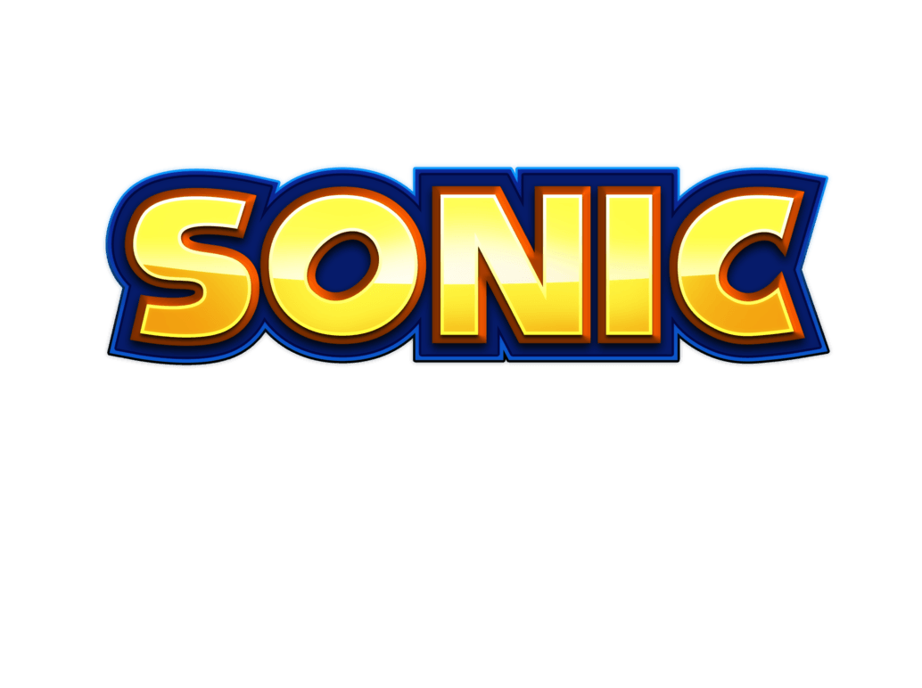 Sega Logo With Sonic