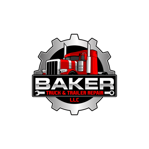 Truclk Logo - Design a tough and rugged logo for Baker Truck & Trailer Repair ...