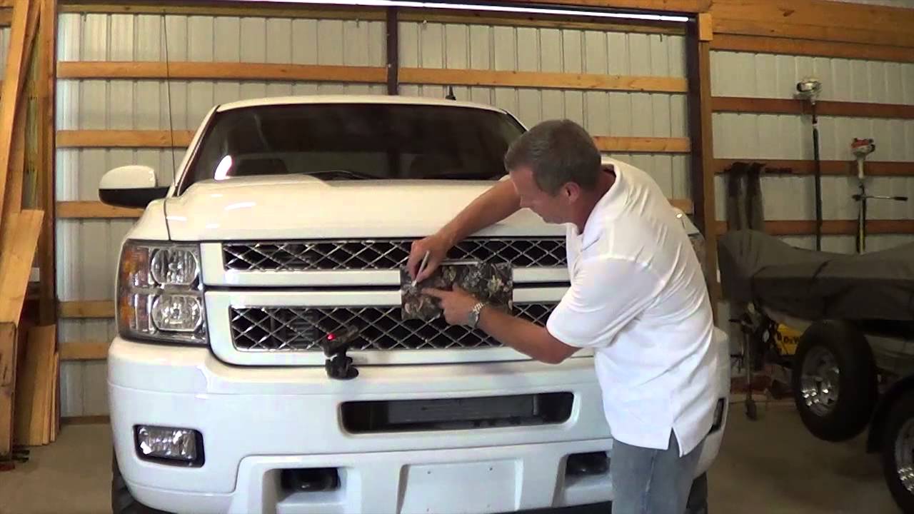 Camo GMC Logo - Mossy Oak Graphics Truck Logo or Emblem Camo - YouTube