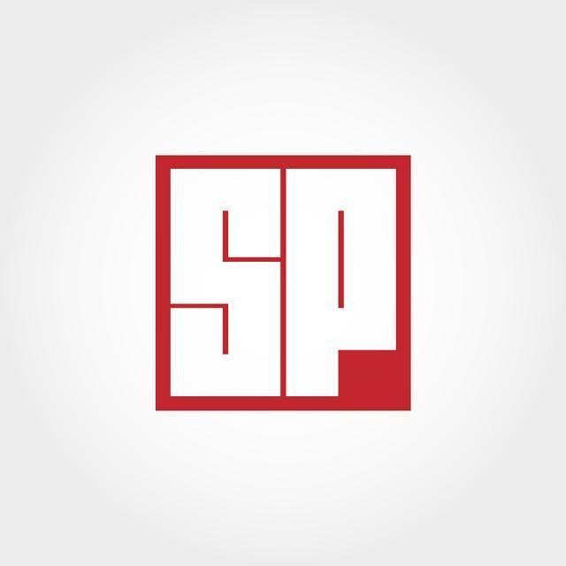 Red Sp Logo - Initial Letter SP Logo Template Template for Free Download on Pngtree