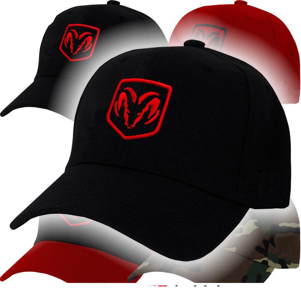 Ram Logo - Dodge Ram Logo Cap Truck Challenger Charger Hemi Racing Emblem Mopar Hat  Viper adjustable baseball cap men women