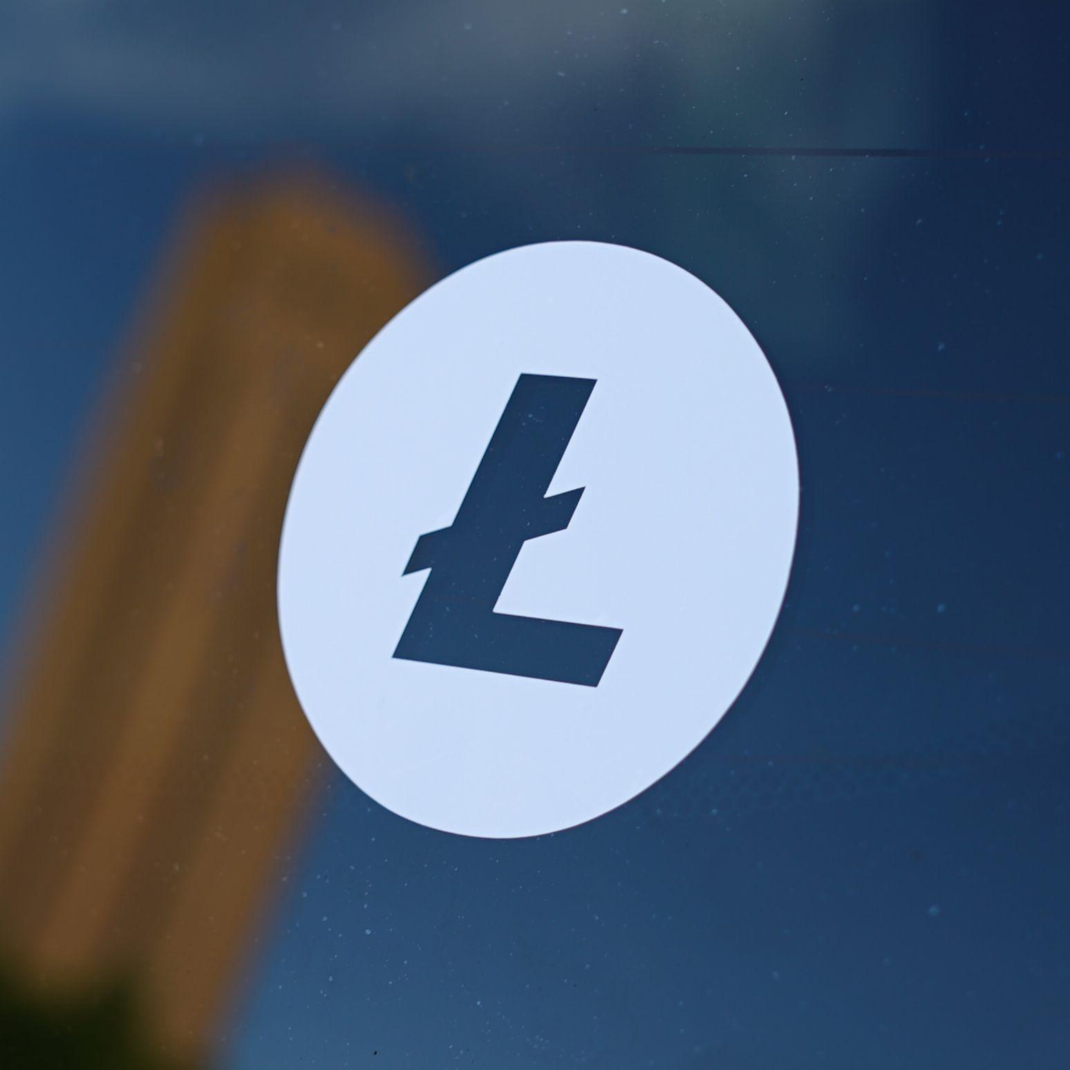 Litecoin Logo - Litecoin Logo White - quinsolo