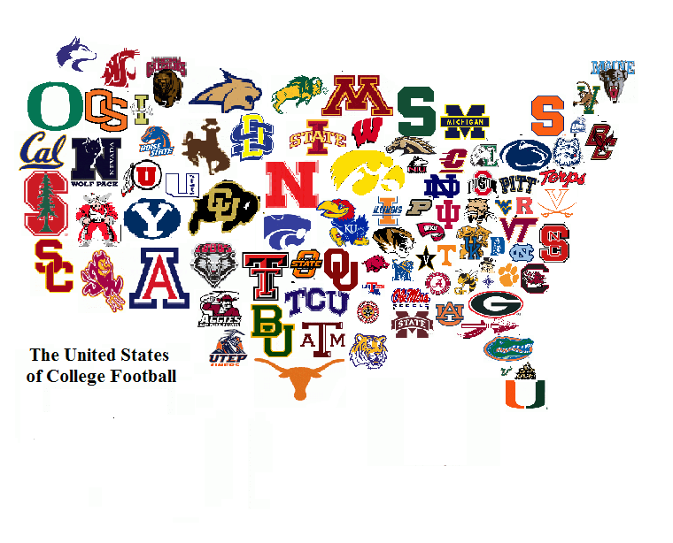 NCAA Football Team Logos