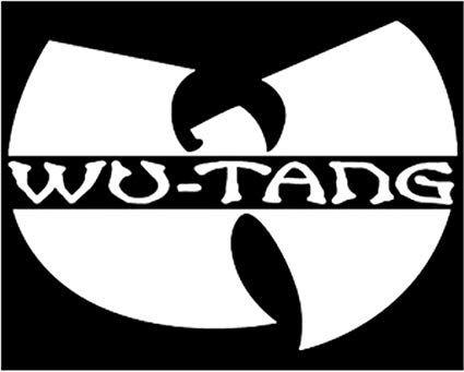 Tang Logo - WU Tang Clan Logo Wu Tang Symbol Decal Vinyl Sticker|Cars Trucks Vans Walls  Laptop| WHITE |5 x 3.5 in|CCI499