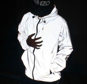 Cool Blank Logo - Hot Autumn Winter Cool BLANK LOGO Full Reflective Jacket 3M Jacket ...