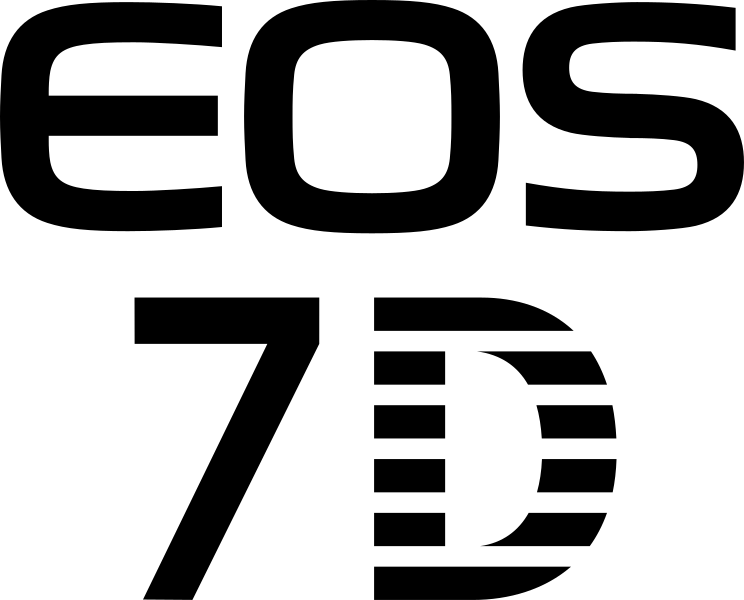 Canon EOS Logo - File:EOS 7D logo.svg - Wikimedia Commons