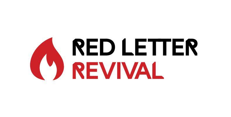 Oval Red Letters Logo - Red Letter Revival – Red Letter Christians