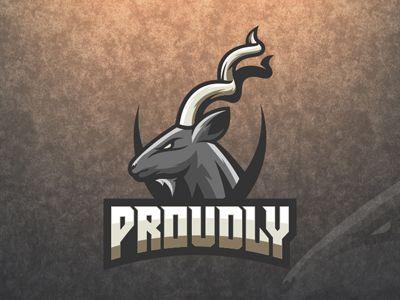 Rat Sports Logo - Goat Mascot Logo - Goat eSports Logo - For Sale by Lobotz Logos ...