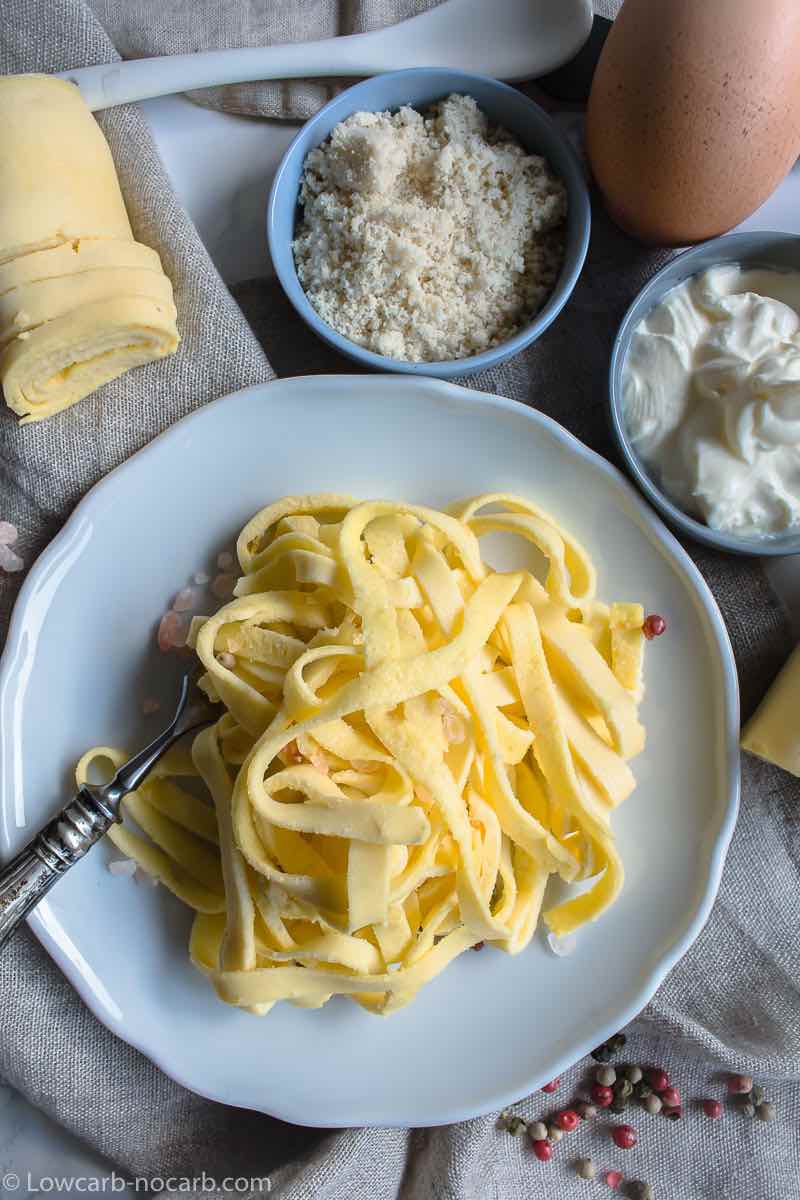 4 Ingredients Keto Noodles