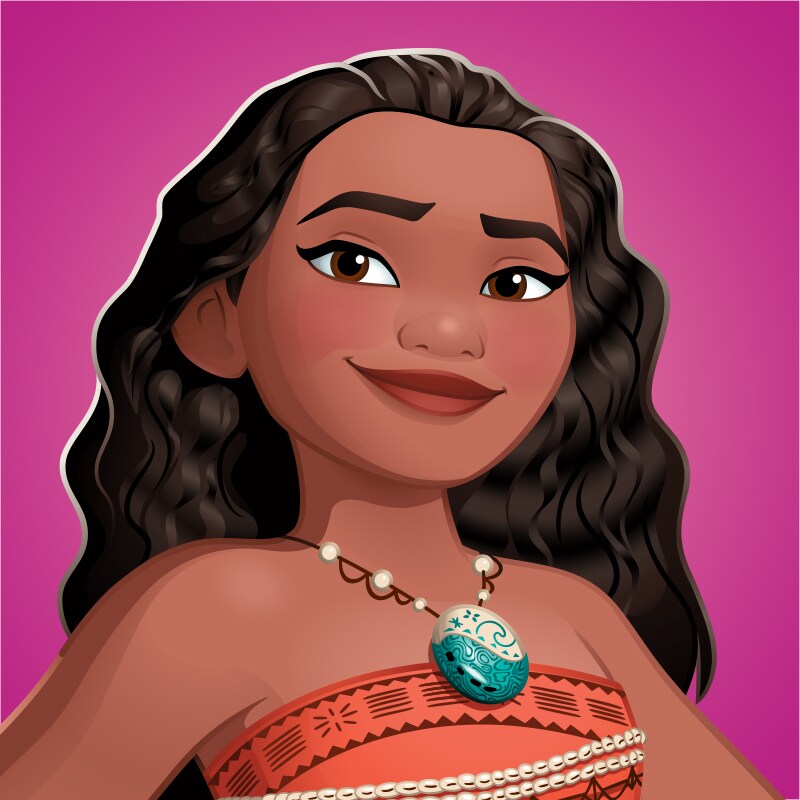 Moana Create Your World character image thumbnail