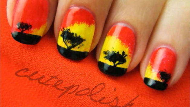 Lion King Design Tutorial -- A CutePolish Disney Exclusive