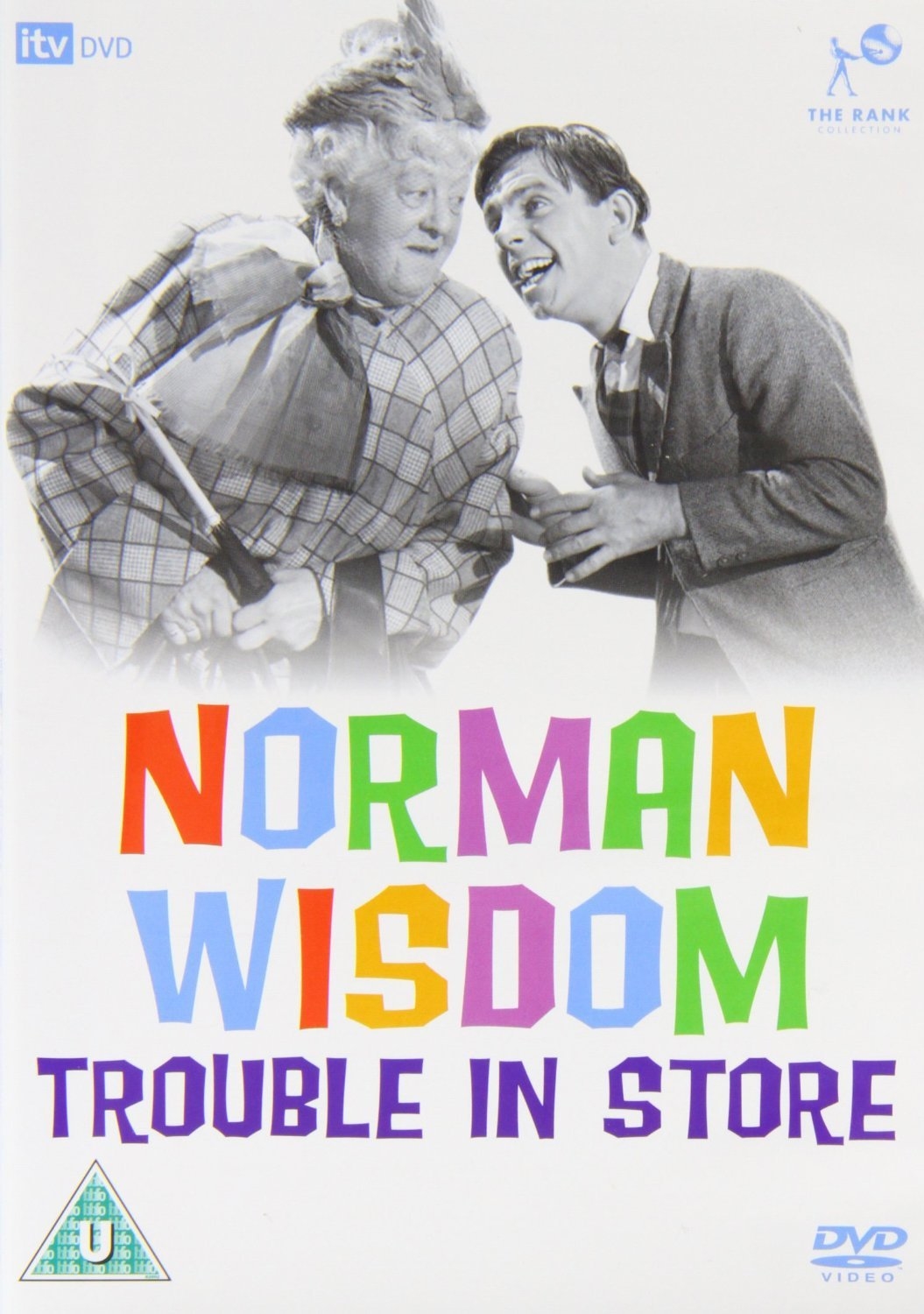 Margaret Rutherford and Norman Wisdom in Trouble in Store (1953)