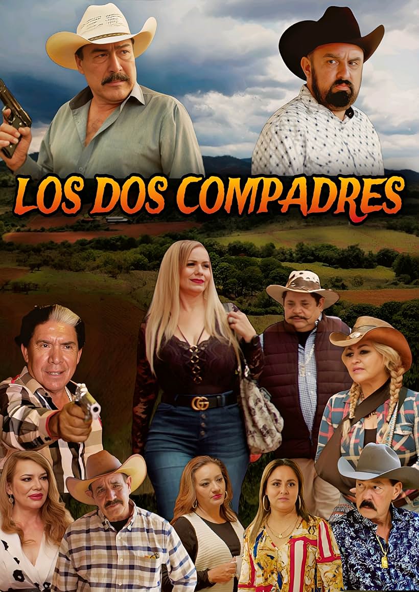 Jorge Aldama, Alejandra Vazquez, Alicia Valenzuela, Luis Huizar, Elias Hernandez, Vianey Huizar, Sergio Hernandez Pena, Imelda Hernandez, Rigo Barajas, Coty Caballero, and Florencio Barajas in Los Dos Compadres (2023)