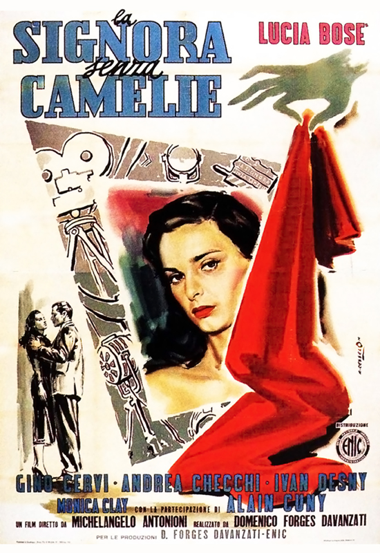 Lucia Bosè in The Lady Without Camelias (1953)