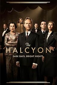 Steven Mackintosh, Kara Tointon, Olivia Williams, Matt Ryan, Jamie Blackley, Sope Dirisu, and Hermione Corfield in The Halcyon (2017)