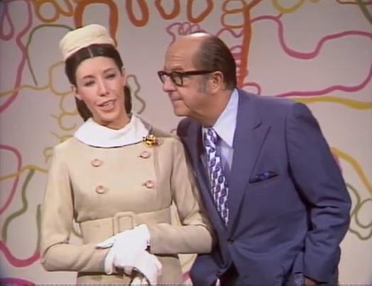 Lily Tomlin and Phil Silvers in Rowan & Martin's Laugh-In (1967)