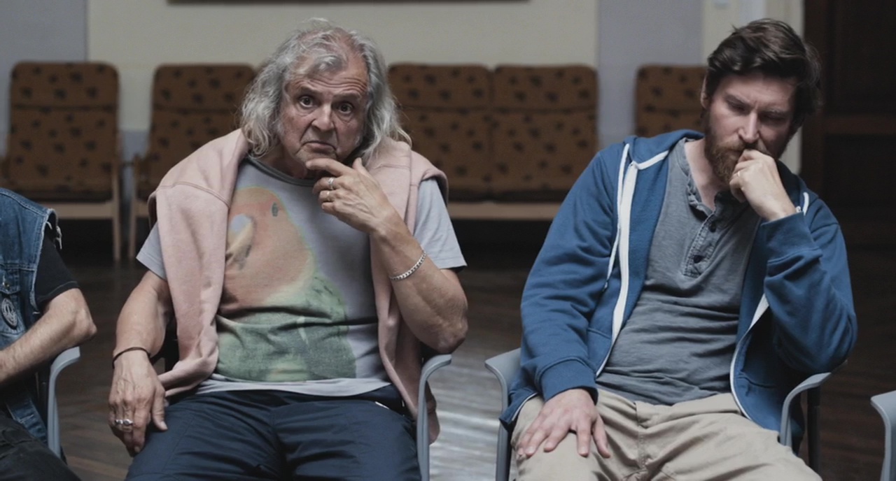 Rostislav Novák and David Svehlík in The Smiles of Sad Men (2018)