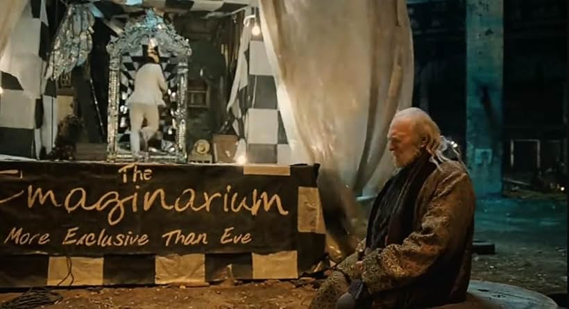 Christopher Plummer and Heath Ledger in The Imaginarium of Doctor Parnassus (2009)