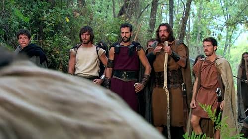 Juan José Ballesta, Roberto Enríquez, Álvaro Monje, Alfonso Bassave, and Hovik Keuchkerian in Hispania, la leyenda (2010)