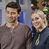 Brittany Bristow and Matt Cohen in Holiday Date (2019)