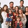 Ashley Olsen, Mary-Kate Olsen, John Stamos, Andrea Barber, Candace Cameron Bure, Dave Coulier, Lori Loughlin, Bob Saget, Jodie Sweetin, Blake Tuomy-Wilhoit, Dylan Tuomy-Wilhoit, and Scott Weinger in Full House (1987)