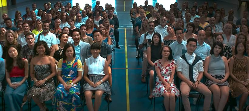 Jeremy Lindsay Taylor, Sam Cotton, Jing Xuan Chan, Shuang Hu, George Zhao, Karina Lee, and Vivian Wei in The Family Law (2016)