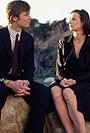 Rachel Griffiths and Peter Krause in Six Feet Under (2001)