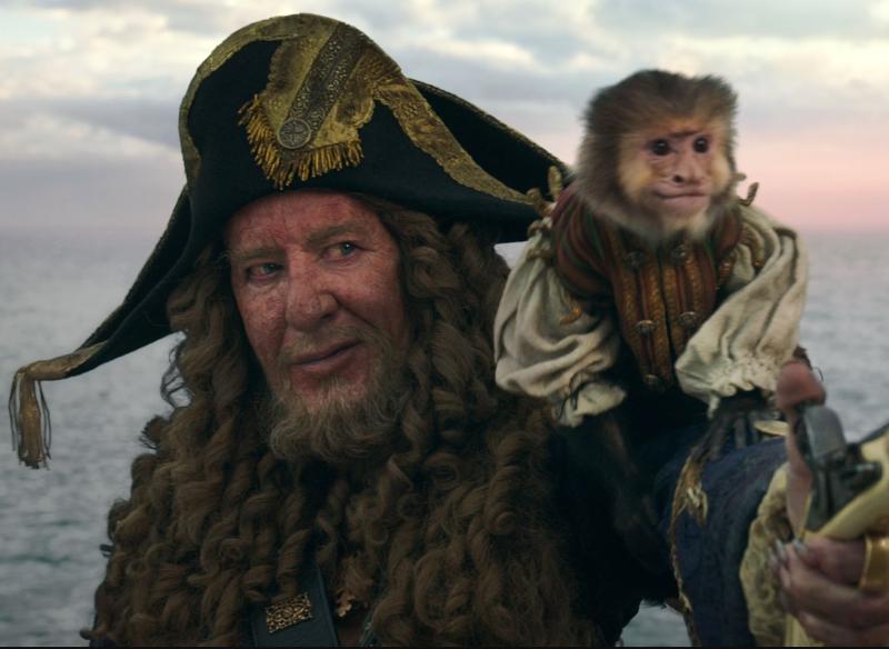 Geoffrey Rush in Pirates of the Caribbean: Dead Men Tell No Tales (2017)