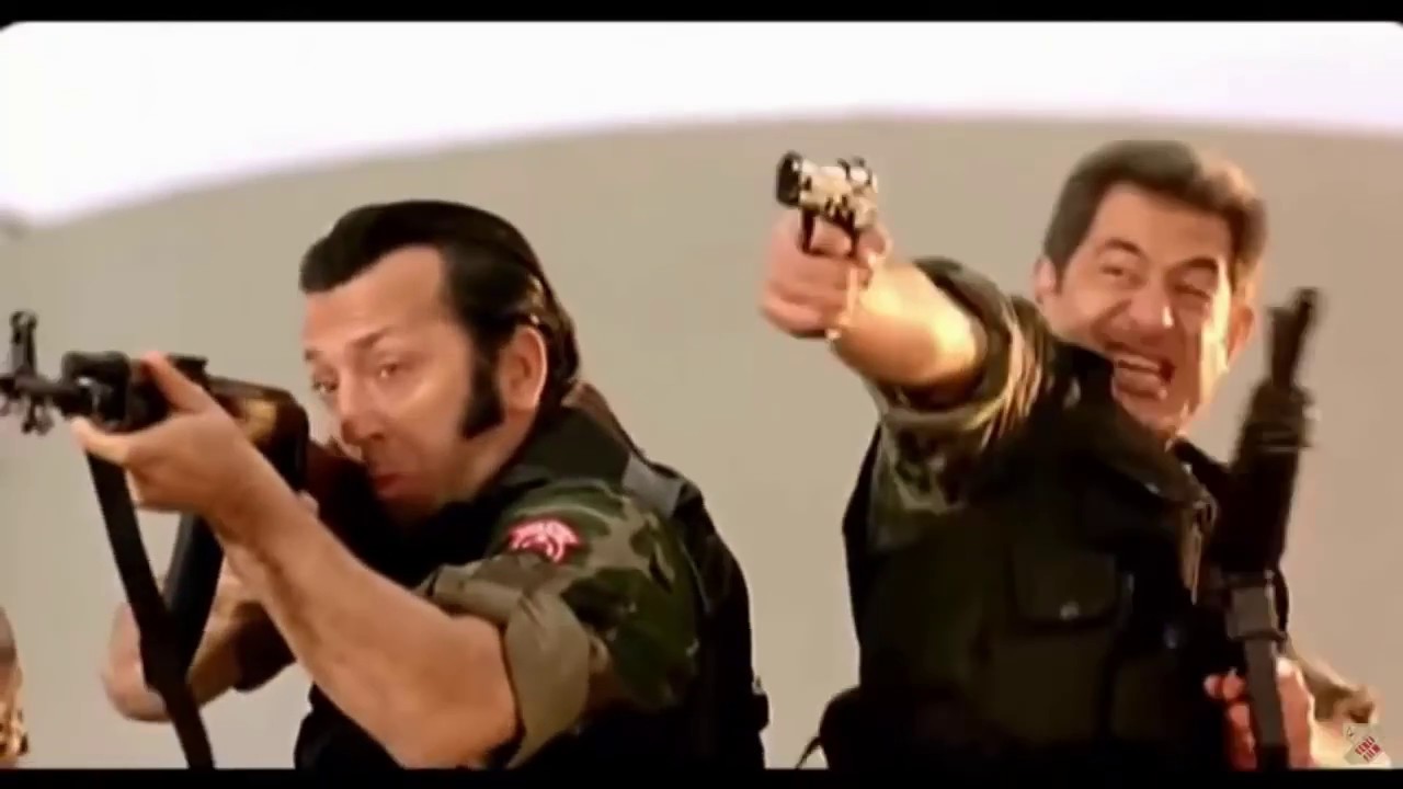 Melih Ekener and Atilla Sarihan in The Masked Gang: Iraq (2007)