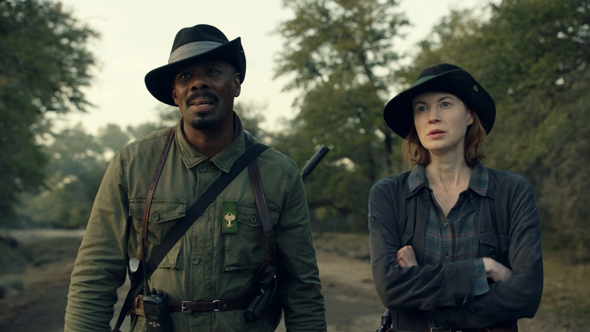 Colman Domingo and Bobbie Grace in Fear the Walking Dead (2015)